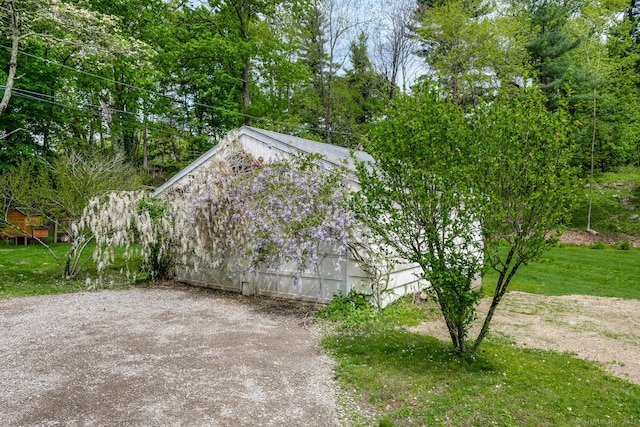 view of outbuilding with an outdoor structure