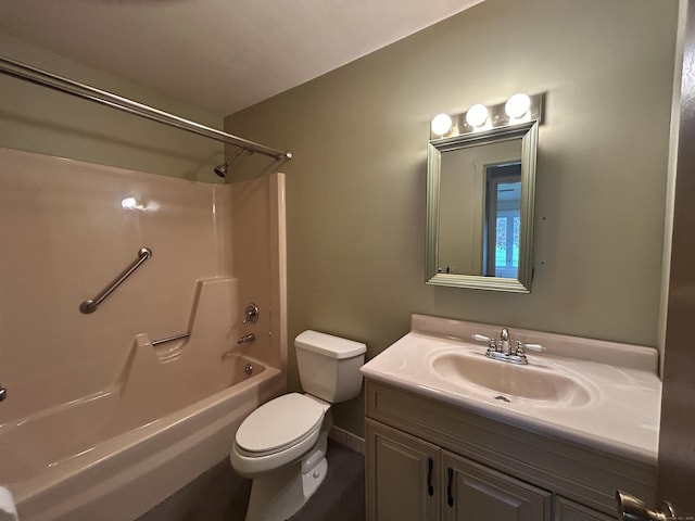 8 Pilgrim Hbr Unit A, Wallingford, CT 06492 - bathroom with toilet, vanity, and tub / shower combination