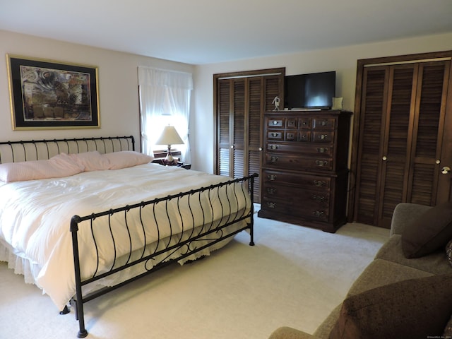 17 Broad Brook Rd, East Windsor, CT 06016 - bedroom with two closets and light colored carpet