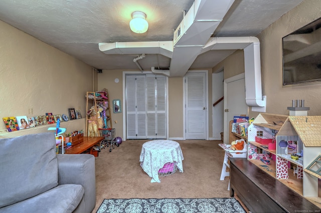172 Alden St, Fairfield, CT 06824 - recreation room featuring carpet