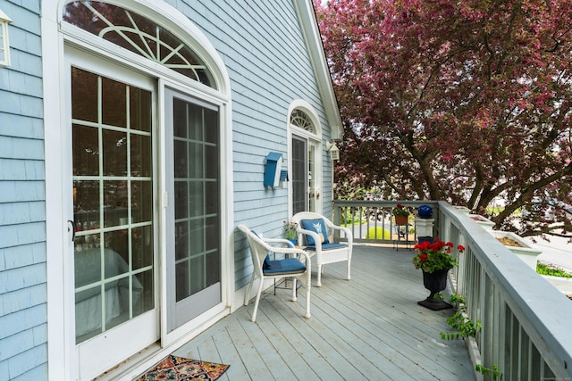 view of deck