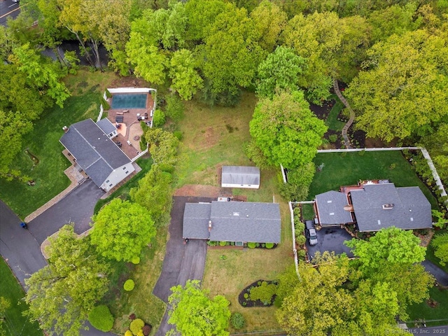 drone / aerial view