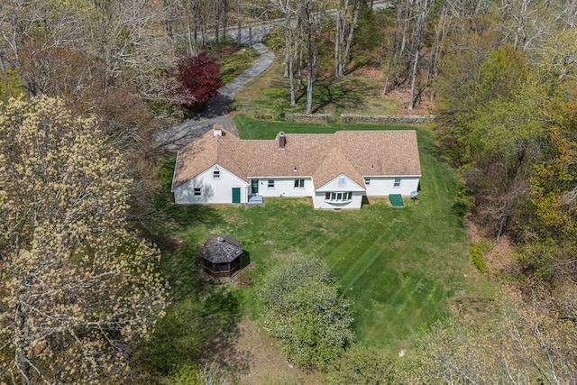 view of subject property