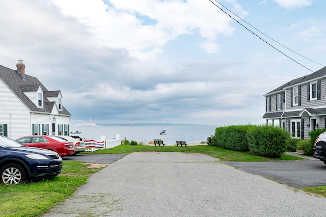 24 Sea Crest Ave, East Lyme, CT 06357 - view of asphalt road with a water view