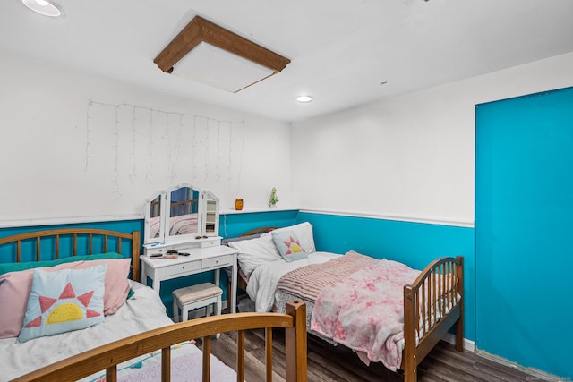 1 Glen Cir, Seymour, CT 06483 - bedroom with wood finished floors and recessed lighting