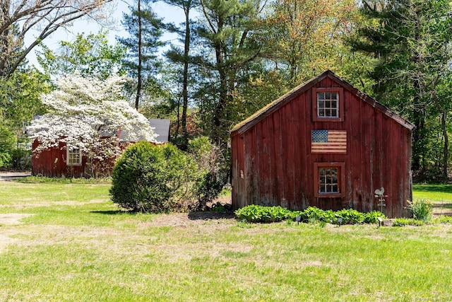 1696 Main St, Glastonbury, CT 06033 - view of outbuilding with an outdoor structure