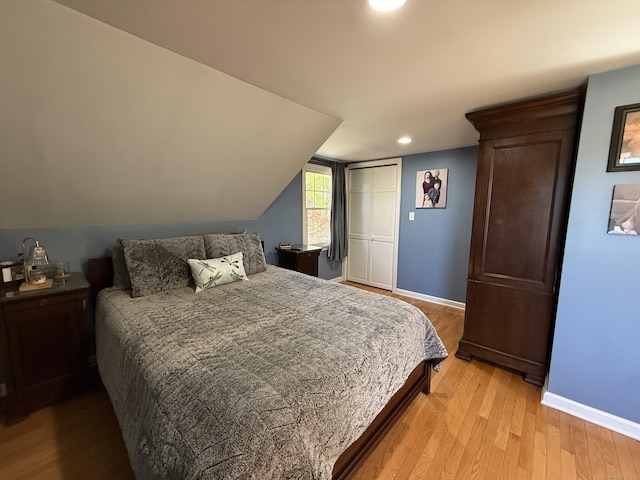 30 May St, Meriden, CT 06451 - bedroom featuring light wood-type flooring, baseboards, and recessed lighting