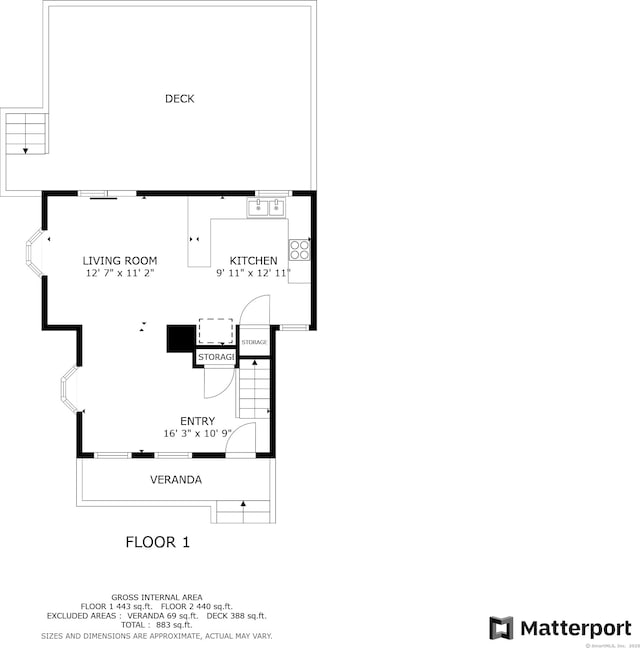77 Cedar St, Norwalk, CT 06854 - property floor plan
