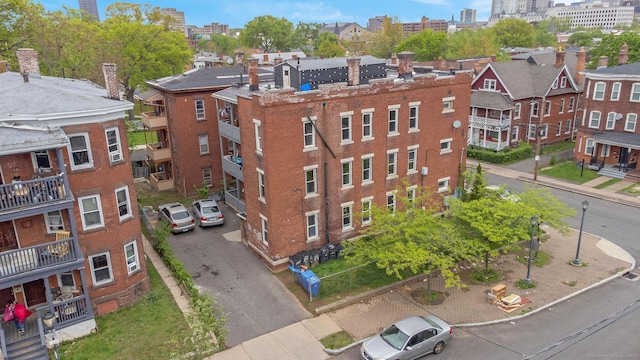 143 Putnam St, Hartford, CT 06106 - aerial view with a view of city