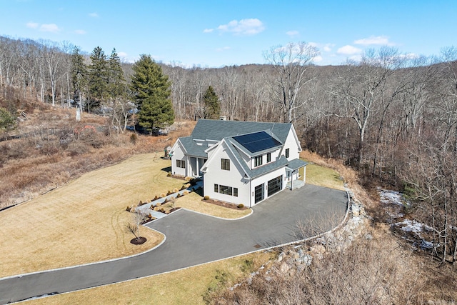 100 Georgetown Rd, Weston, CT 06883 - view of subject property featuring a forest