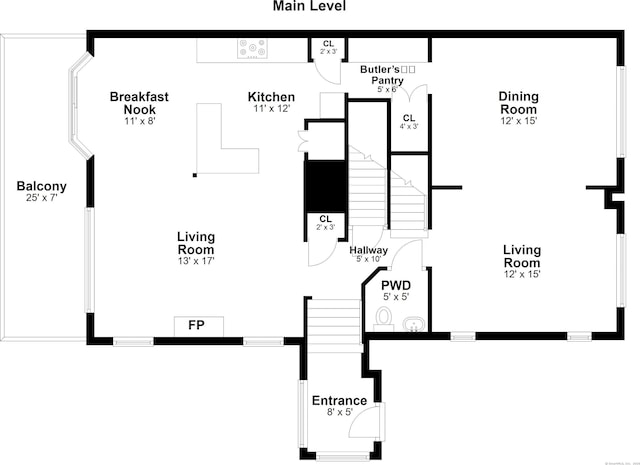 floor plan / room layout
