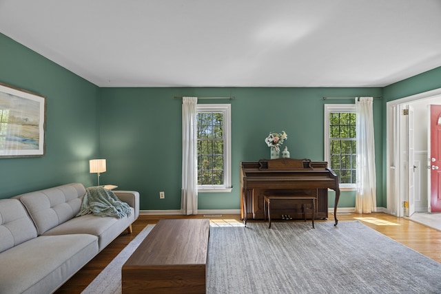37 Hungry Hill Cir, Guilford, CT 06437 - living room with wood finished floors and baseboards