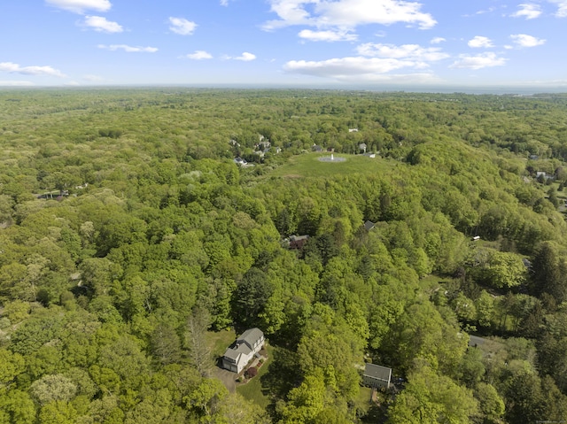 37 Hungry Hill Cir, Guilford, CT 06437 - aerial view of property's location with a heavily wooded area