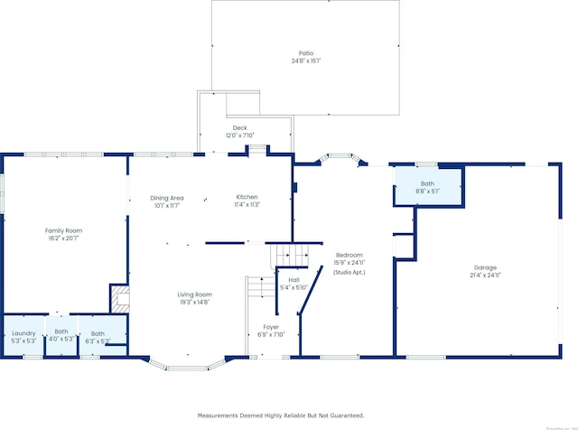 14 Live Oak Rd, Norwalk, CT 06851 - view of floor plan / room layout