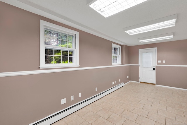 451 Jones Hollow Rd, Marlborough, CT 06447 - spare room with baseboard heating and baseboards