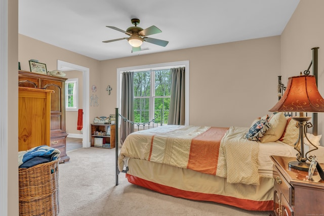 61 Governors Way, Madison, CT 06443 - bedroom featuring carpet flooring and ceiling fan