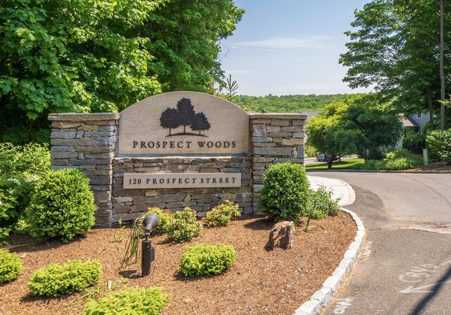 120 Prospect St Apt 2, Ridgefield, CT 06877 - view of community sign