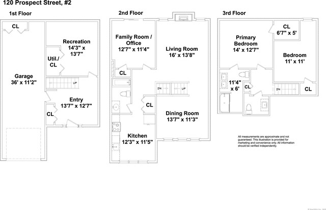 120 Prospect St Apt 2, Ridgefield, CT 06877 - view of room layout