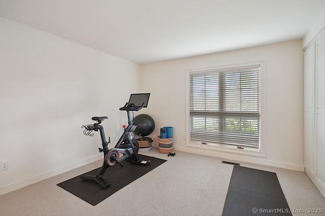 2 Aspetuck Hill Ln, Weston, CT 06883 - workout area with carpet and baseboards