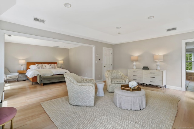 681 Old Stamford Rd, New Canaan, CT 06840 - bedroom featuring light wood finished floors and baseboards