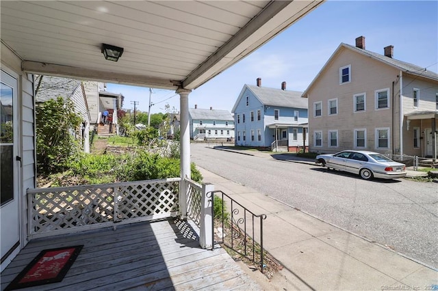 19 5th St, Ansonia, CT 06401 - porch with a residential view