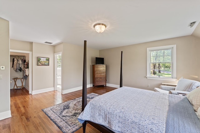 1 Dover Cir, Newtown, CT 06470 - bedroom with wood finished floors, baseboards, and a closet