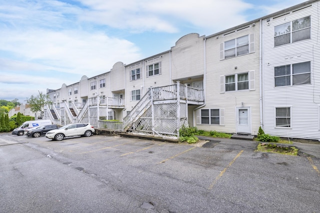 37 Greenwich Ave Apt 1-2, Stamford, CT 06902 - view of property with uncovered parking and a residential view