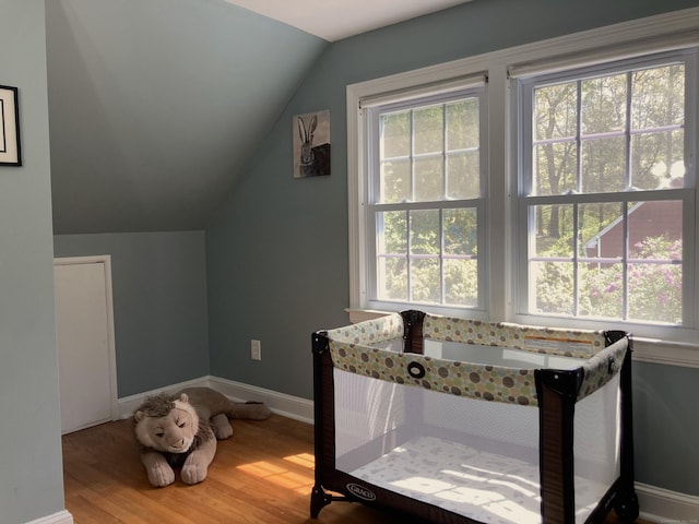 59 Overlook Dr, Manchester, CT 06042 - bonus room featuring lofted ceiling, wood finished floors, healthy amount of natural light, and baseboards