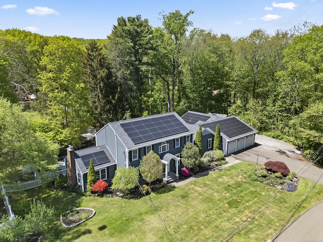 9 Benham Hill Pl, Hamden, CT 06514 - view of subject property featuring a heavily wooded area