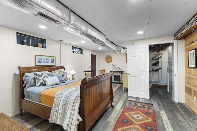 9 Benham Hill Pl, Hamden, CT 06514 - bedroom featuring wood finished floors and recessed lighting