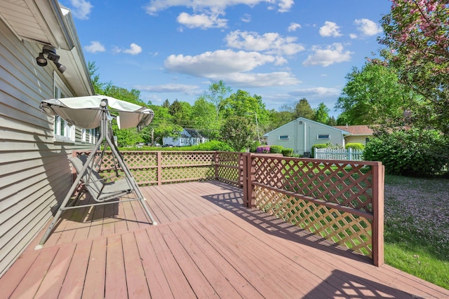 11 Jamestown Rd, Hamden, CT 06518 - view of deck
