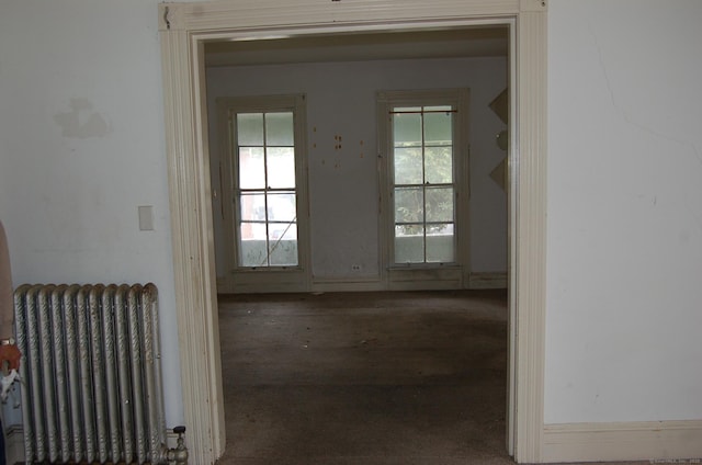 26 Jefferson Ave, New London, CT 06320 - hall featuring radiator heating unit