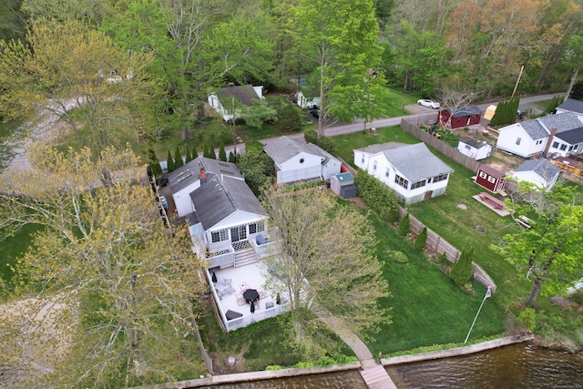 59 Bethlehem Ln, Bethlehem, CT 06751 - aerial view of residential area featuring a large body of water