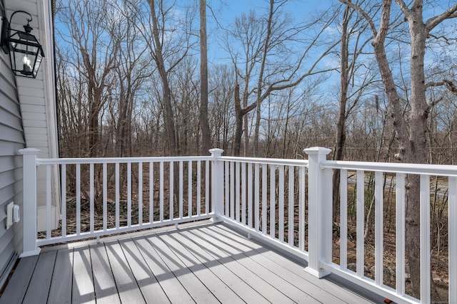 40 Allyn St, Groton, CT 06355 - view of wooden deck