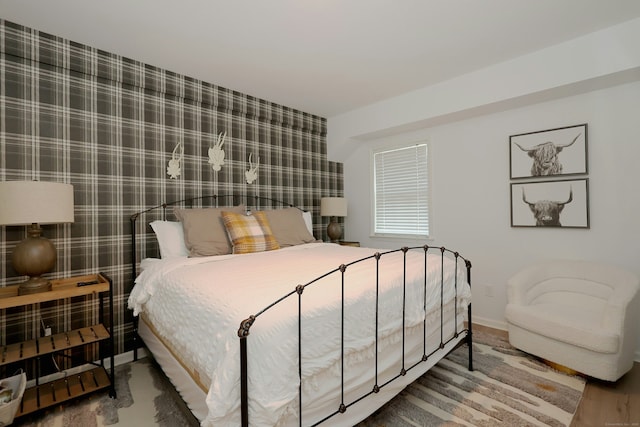 110 Nursery Rd, Ridgefield, CT 06877 - bedroom featuring baseboards and wallpapered walls