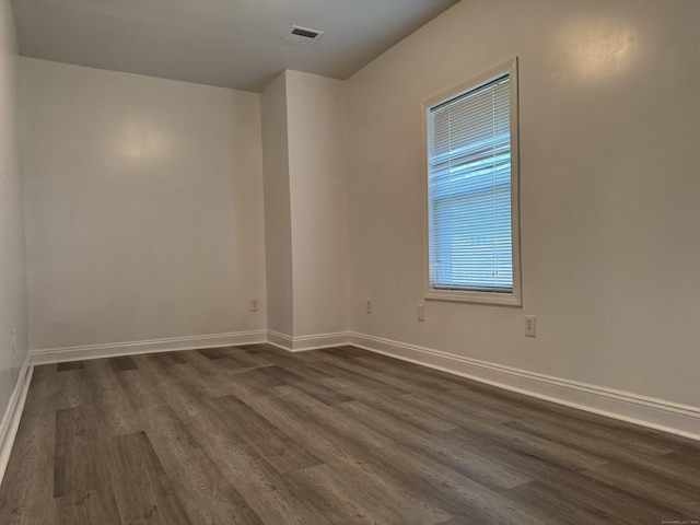 39 Medford St, West Haven, CT 06516 - unfurnished room featuring dark wood-style floors and baseboards