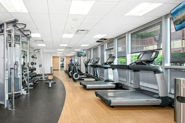 127 Greyrock Pl Unit 502, Stamford, CT 06901 - view of exercise room