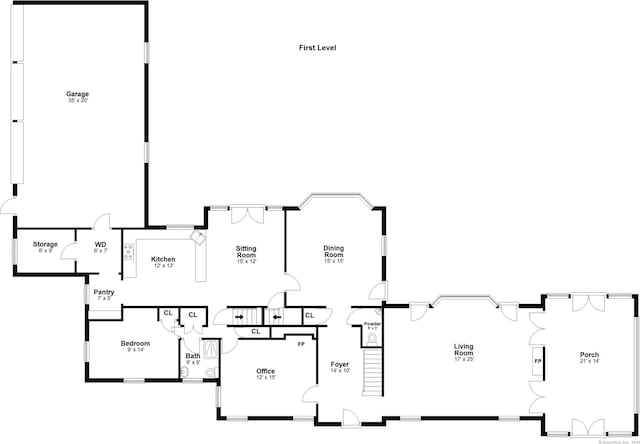 20 Fieldstone Dr, Easton, CT 06612 - home floor plan