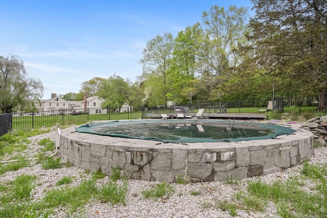 20 Fieldstone Dr, Easton, CT 06612 - view of swimming pool with fence