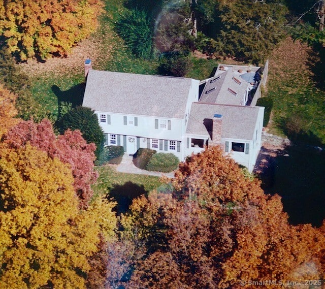 view of subject property