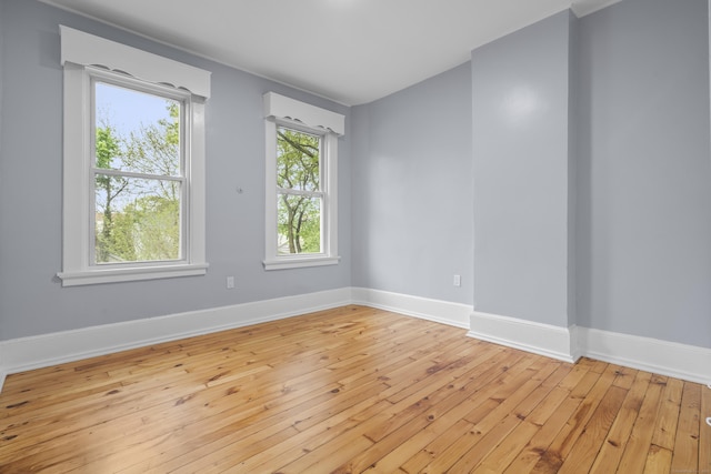 669 Third Ave, West Haven, CT 06516 - spare room featuring light wood-style floors and baseboards