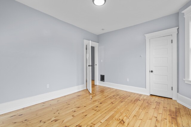 669 Third Ave, West Haven, CT 06516 - spare room with light wood-type flooring and baseboards