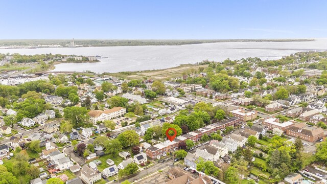 669 Third Ave, West Haven, CT 06516 - aerial view of property's location with a nearby body of water and nearby suburban area