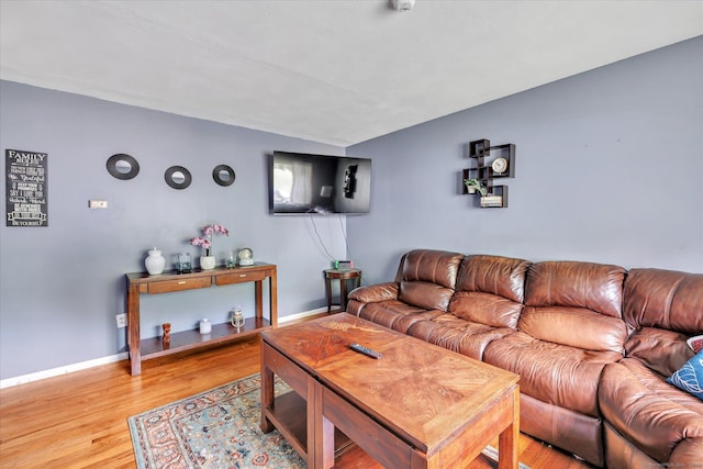 2 Chestnut Ct, Seymour, CT 06483 - living area with light wood-style flooring and baseboards