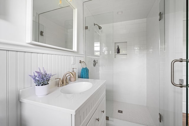 14 Arnold Ln, Norwalk, CT 06853 - full bath featuring a stall shower and vanity