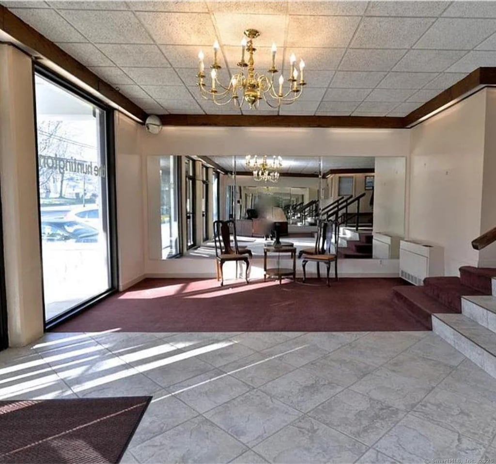 lobby featuring stairway