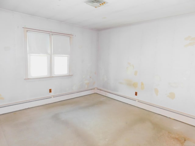 29 Barholm Ave, Stamford, CT 06907 - spare room with concrete floors