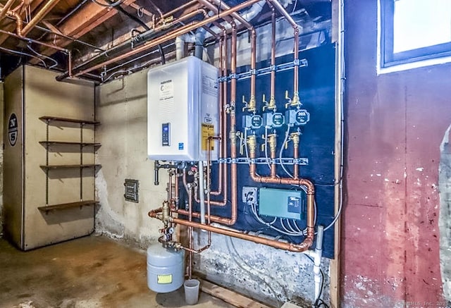 utilities featuring water heater