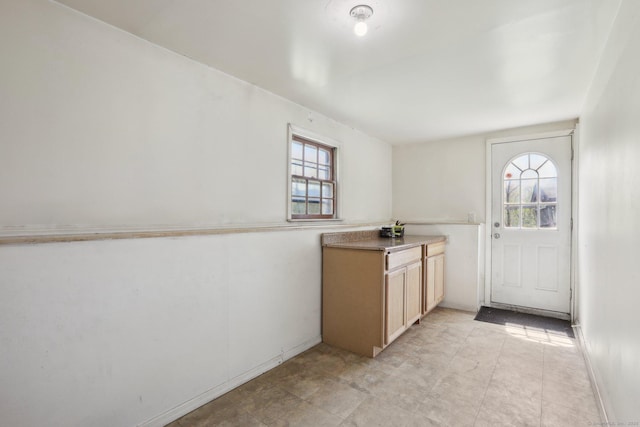 kitchen featuring healthy amount of natural light