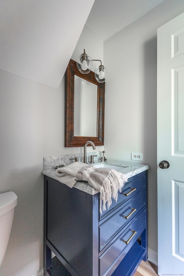 87 Canaan Rd Apt 2F, Salisbury, CT 06068 - bathroom featuring vanity and toilet